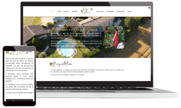 site web de gite