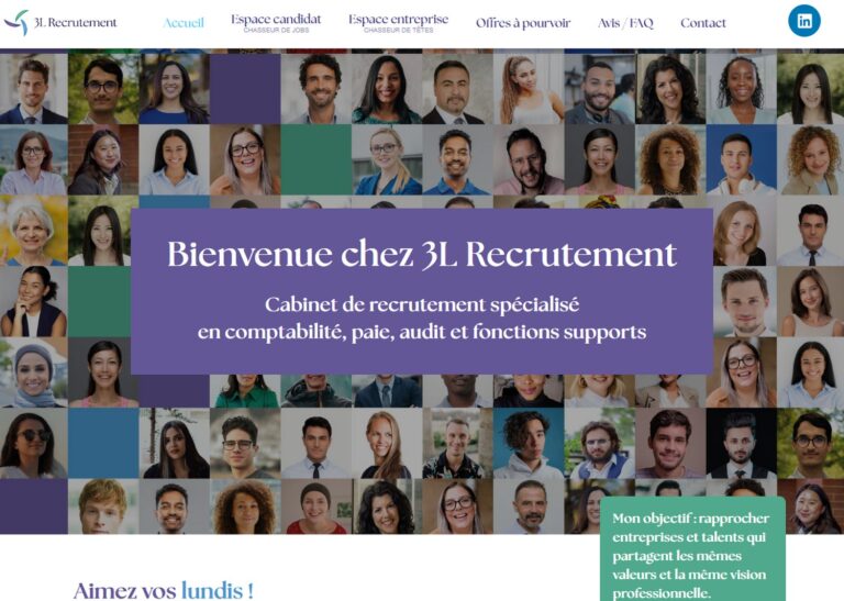 site internet cabinet de recrutement