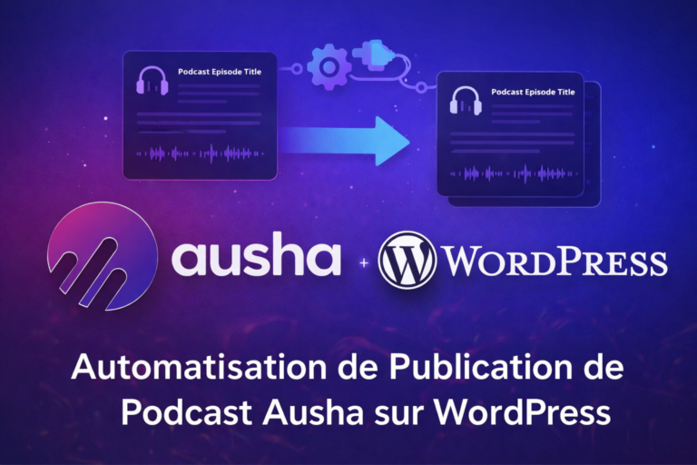 synchronisation ausha wordpress automatique